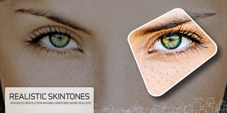 Virtual Images | Realistic Skintones with Lenticular